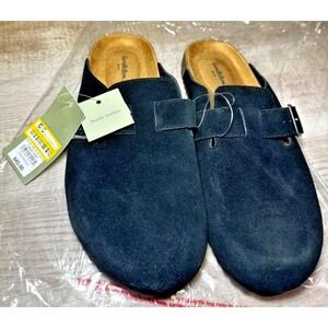 Goodfellow & Co Arthur Suede Clogs‎ with Adjustable Buckle Mens Size 8 NWT